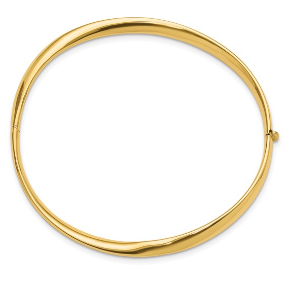 Leslie's Gold Twisted Bangles