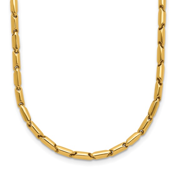 Leslie's 14K Polished Fancy Link Necklace