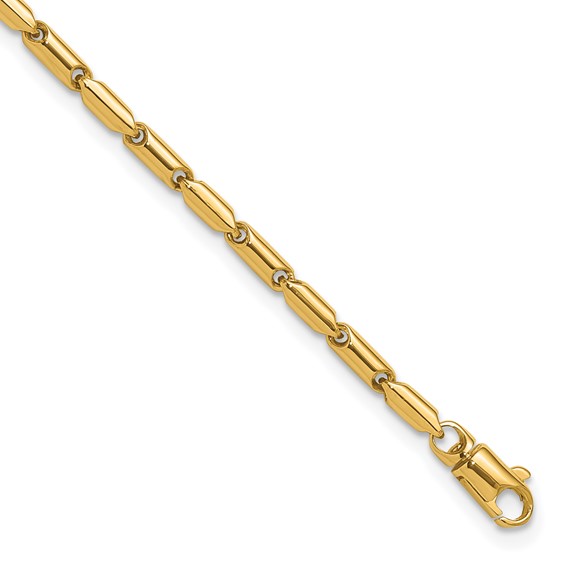 Leslie's 14K Polished Fancy Link Bracelet
