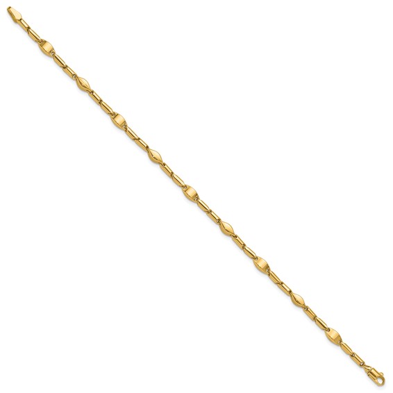 Leslie's 14K Polished Fancy Link Bracelet