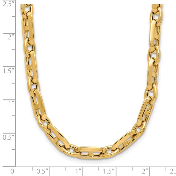 Leslie's 14K Polished Fancy Link Necklace