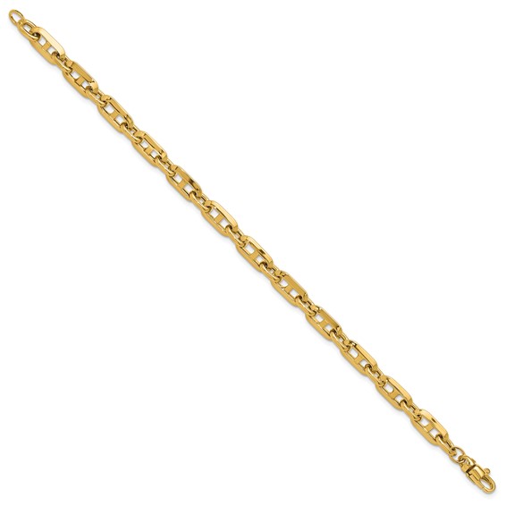 Leslie's 14K Polished Fancy Link Bracelet