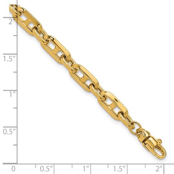 Leslie's 14K Polished Fancy Link Bracelet