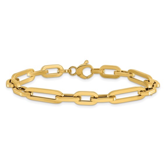 Leslie's 14K Polished Fancy Link Bracelet