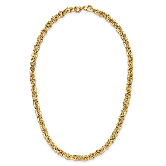 Leslie's 14K Polished Fancy Link Necklace