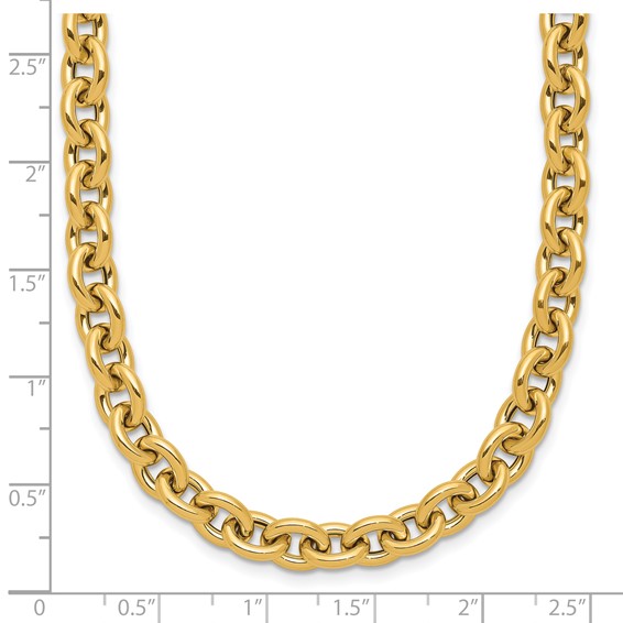 Leslie's 14K Polished Fancy Link Necklace