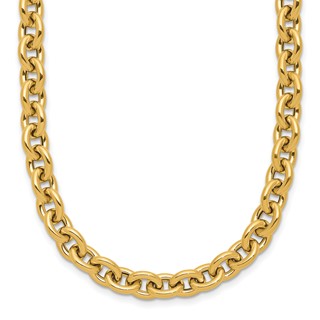 Leslie's 14K Polished Fancy Link Necklace
