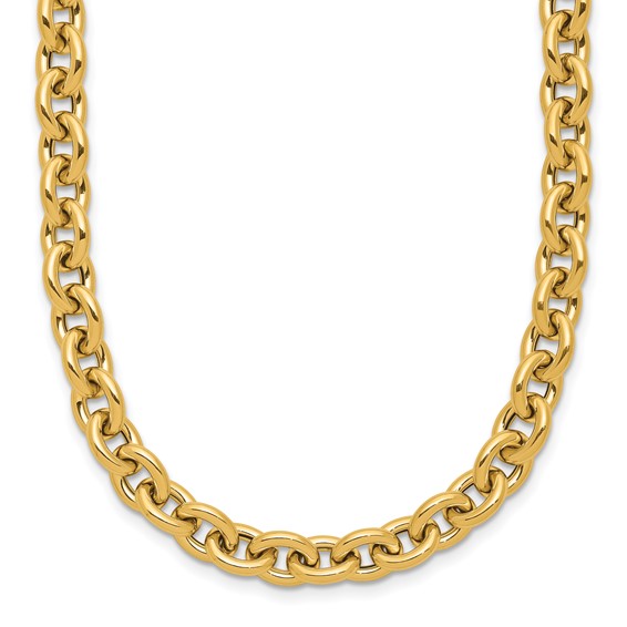 Leslie's 14K Polished Fancy Link Necklace