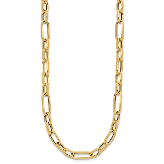Leslie's 14K Polished Fancy Link Necklace