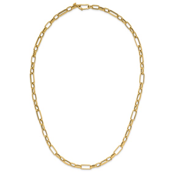 Leslie's 14K Polished Fancy Link Necklace