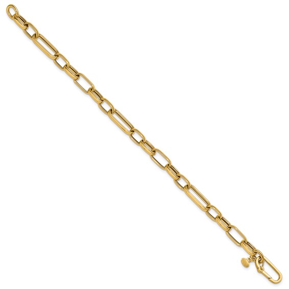 Leslie's 14K Polished Fancy Link Bracelet
