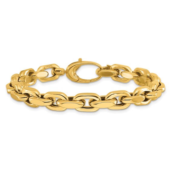 Leslie's 14K Polished Fancy Link Bracelet