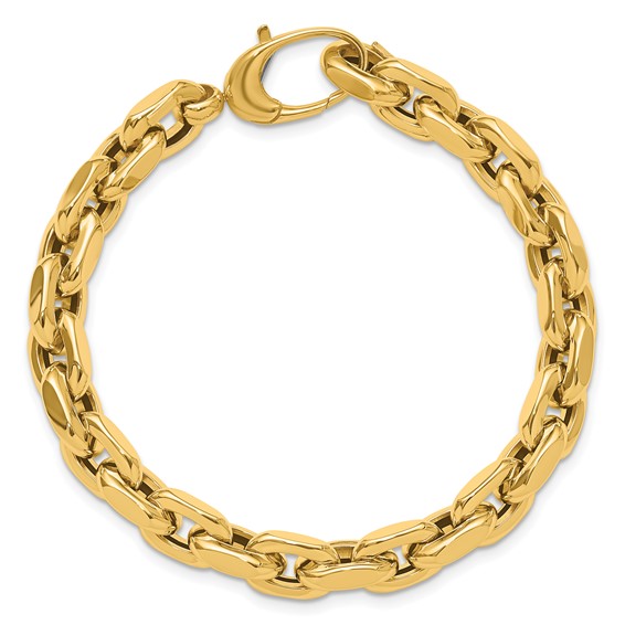 Leslie's 14K Polished Fancy Link Bracelet
