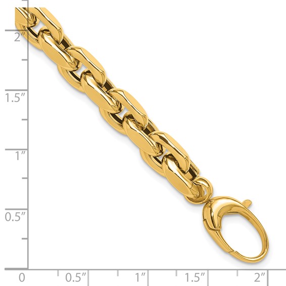 Leslie's 14K Polished Fancy Link Bracelet