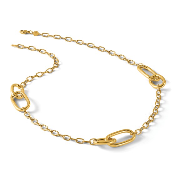 Leslie's 14K Polished Fancy Link Necklace
