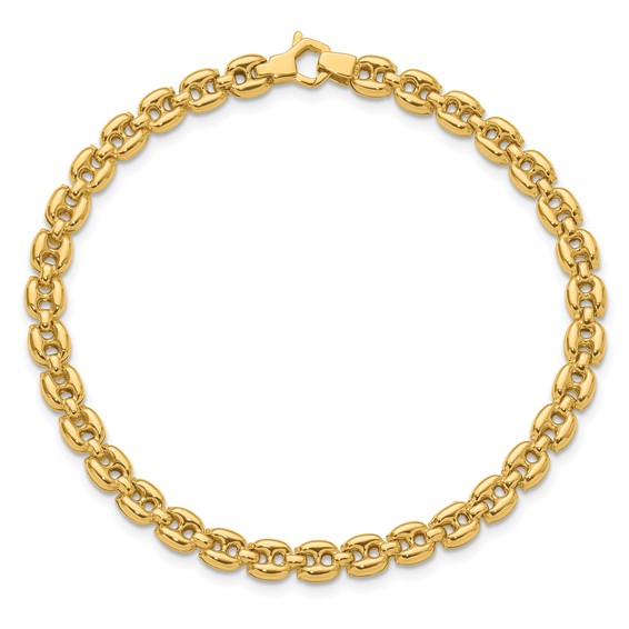 Leslie's 14K Polished Fancy Link Bracelet