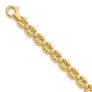 Leslie's 14K Polished Fancy Link Bracelet