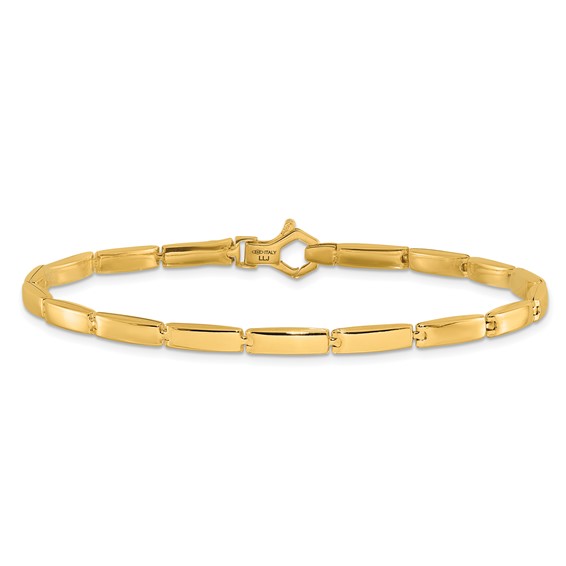 Leslie's 14K Polished Fancy Link Bracelet