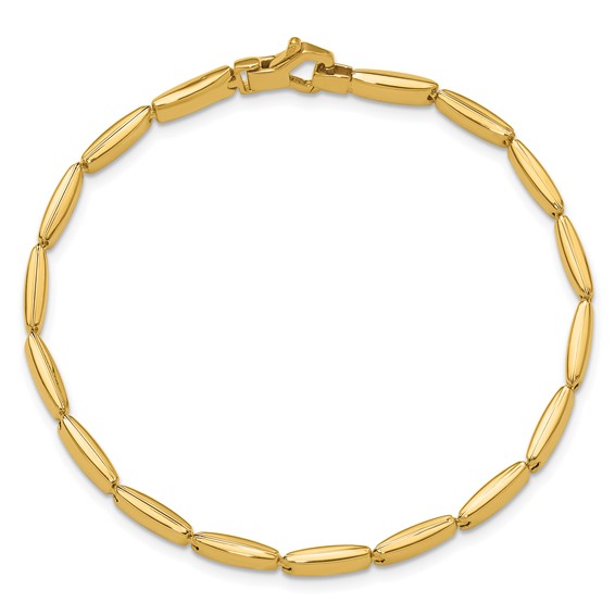 Leslie's 14K Polished Fancy Link Bracelet