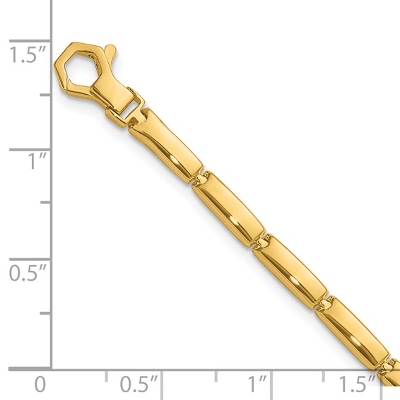 Leslie's 14K Polished Fancy Link Bracelet