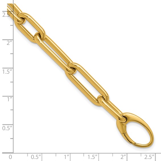 Leslie's 14K Polished Link Bracelet