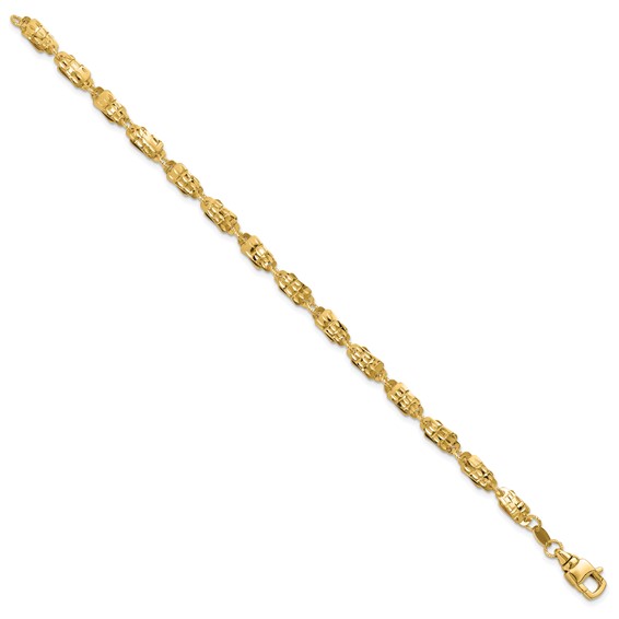 Leslie's 14K Polished Fancy Link Bracelet