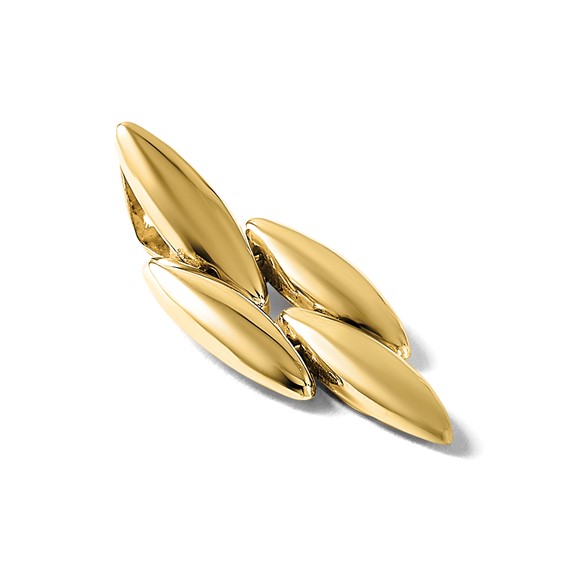 Leslie's 14K Polished Fancy Pendant