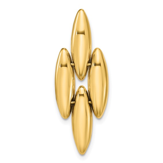 Leslie's 14K Polished Fancy Pendant