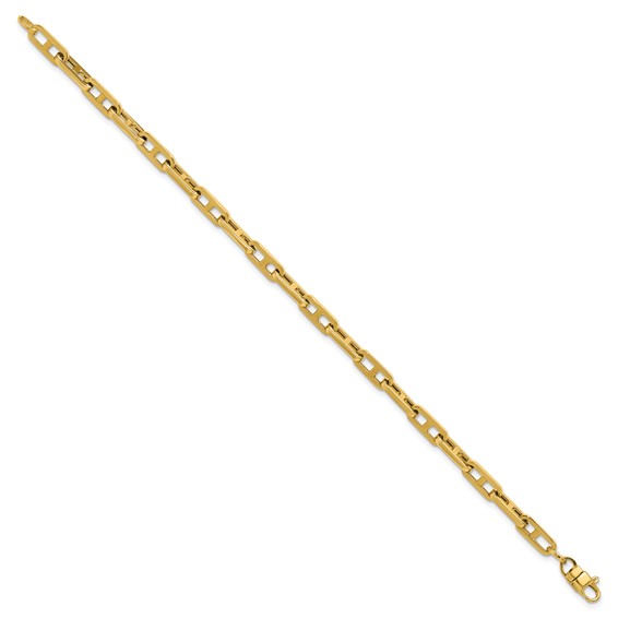 Leslie's 14K Polished Fancy Link Bracelet