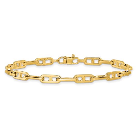 Leslie's 14K Polished Fancy Link Bracelet