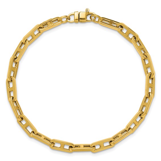 Leslie's 14K Polished Fancy Link Bracelet