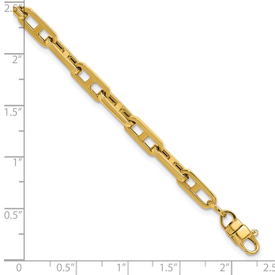 Leslie's 14K Polished Fancy Link Bracelet