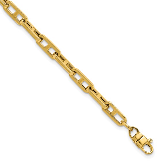 Leslie's 14K Polished Fancy Link Bracelet