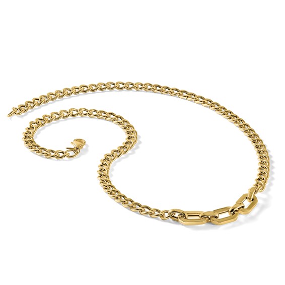 Leslie's 14K Polished Fancy Link Necklace
