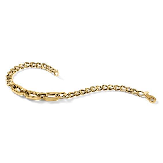 Leslie's 14K Polished Fancy Link Bracelet