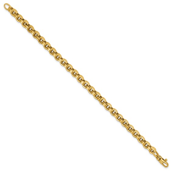 Leslie's 14K Polished Fancy Link Bracelet