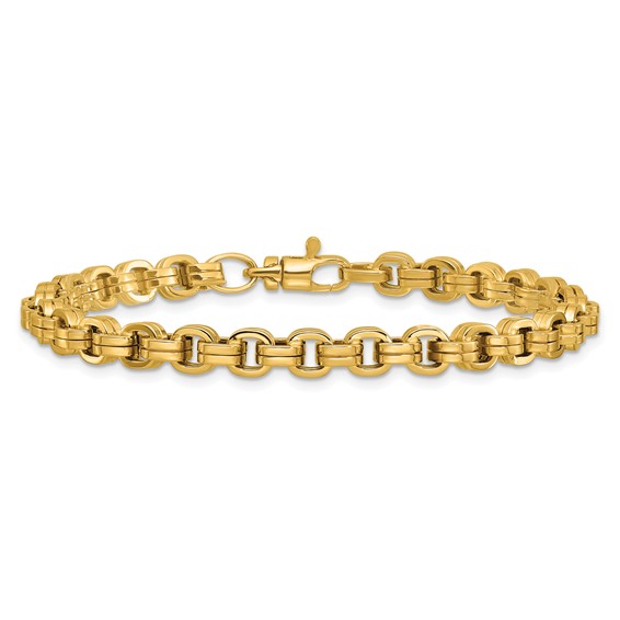Leslie's 14K Polished Fancy Link Bracelet
