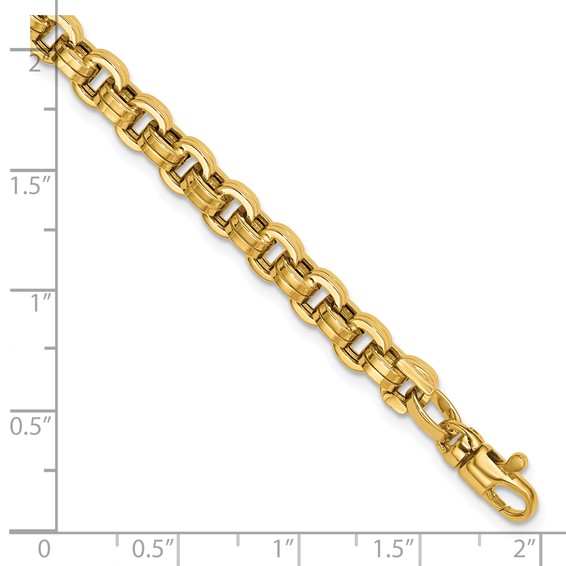 Leslie's 14K Polished Fancy Link Bracelet