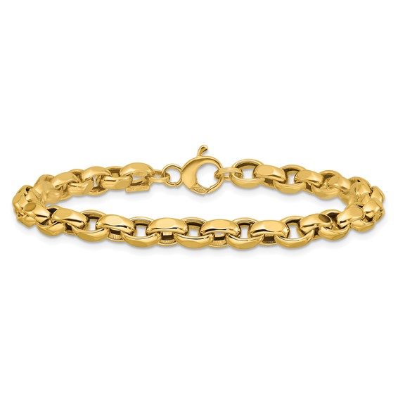 Leslie's 14K Polished Fancy Link Bracelet