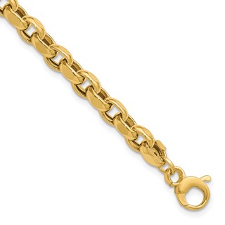Leslie's 14K Polished Fancy Link Bracelet