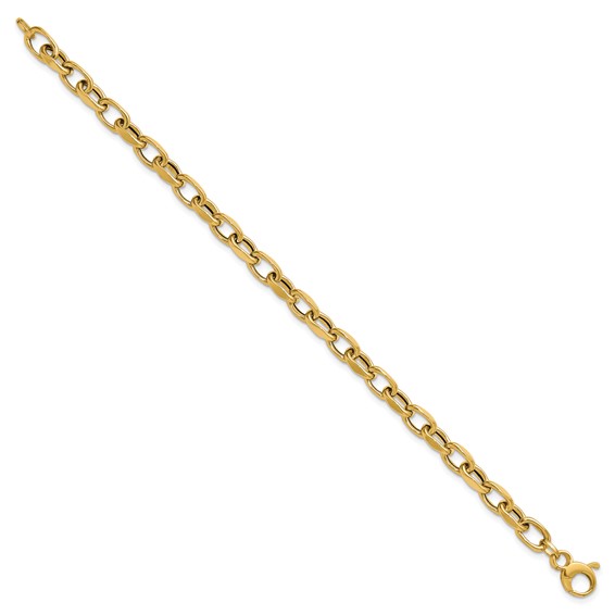 Leslie's 14K Polished Fancy Link Bracelet