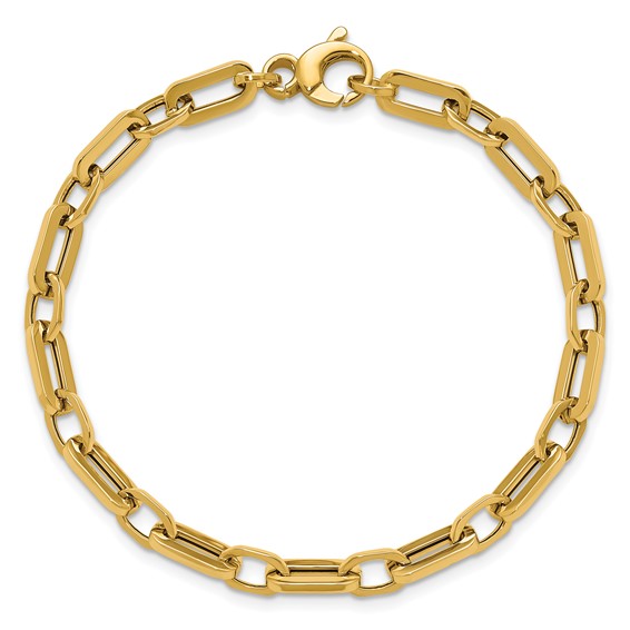 Leslie's 14K Polished Fancy Link Bracelet