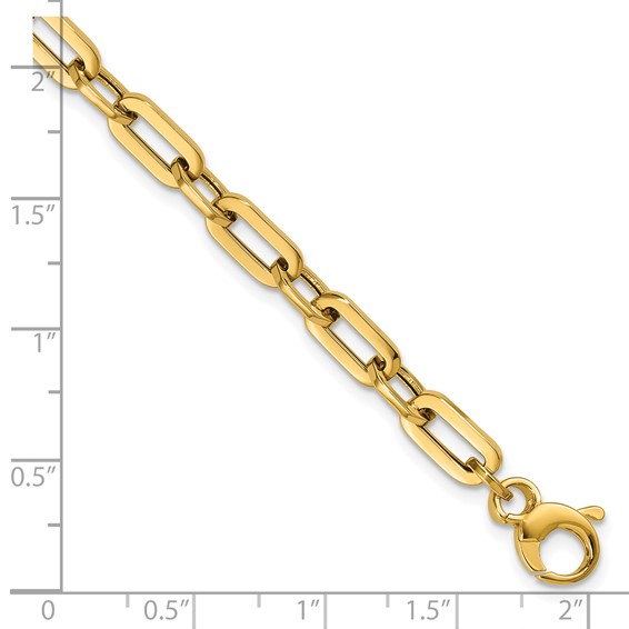 Leslie's 14K Polished Fancy Link Bracelet