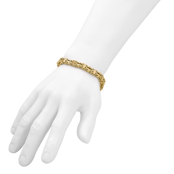 Leslie's 14K Polished Fancy Link Men's Bracelet