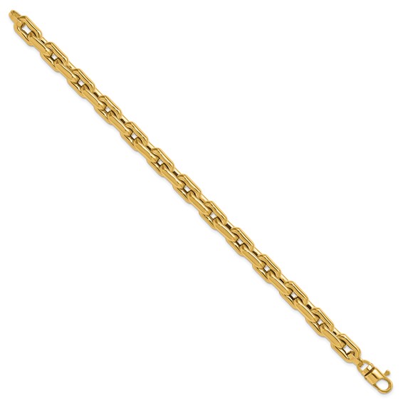 Leslie's 14K Polished Fancy Link Men's Bracelet