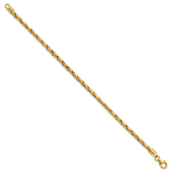 Leslie's 14K Polished 3.5mm Fancy Link Bracelet