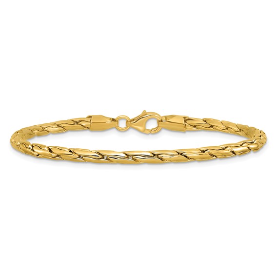 Leslie's 14K Polished 3.5mm Fancy Link Bracelet
