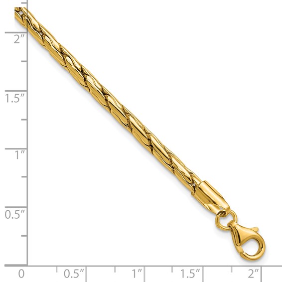 Leslie's 14K Polished 3.5mm Fancy Link Bracelet