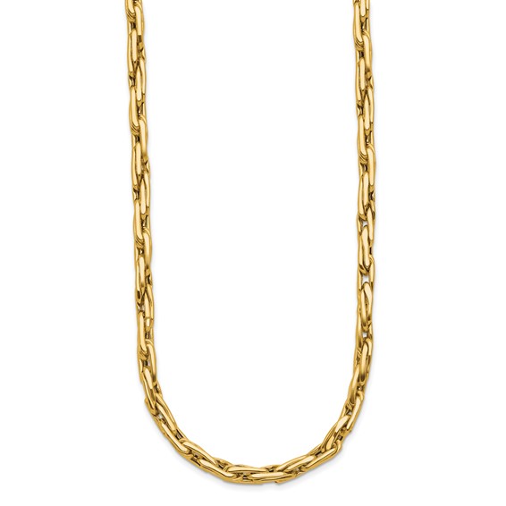 Leslie's 14K Polished 5.0mm Fancy Link Necklace