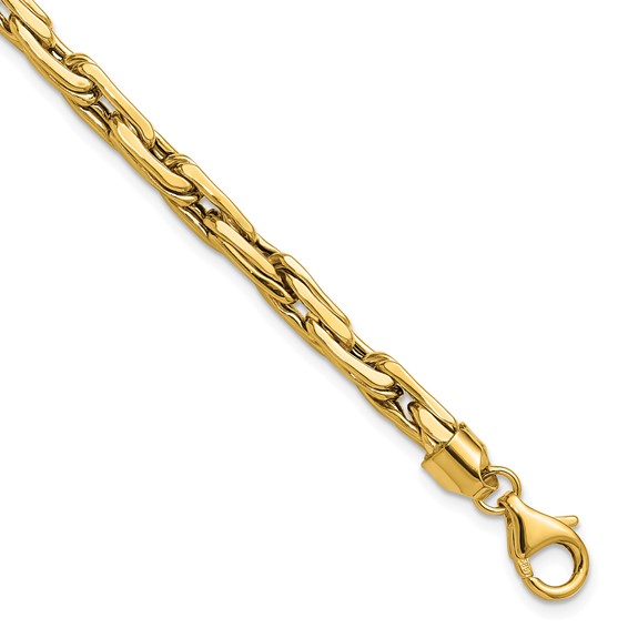 Leslie's 14K Polished 5.0mm Fancy Link Bracelet